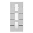 Deanta Flush Light Grey Ash Horizontal Inlay FD30 Option 11 Wired Glaze Certifire CF5740 FSC