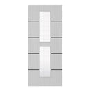 Deanta Flush Light Grey Ash Horizontal Inlay FD30 Option 12 Wired Glaze Certifire CF5740 FSC