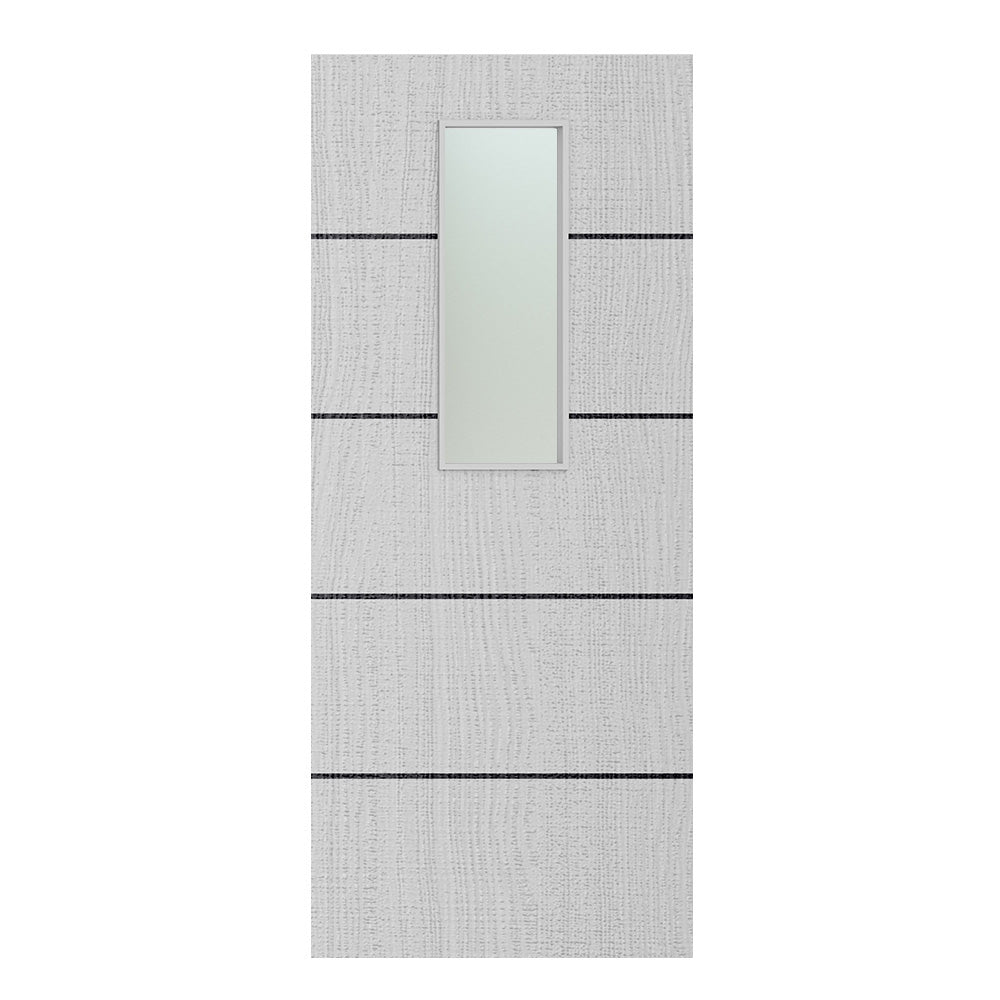 Deanta Flush Light Grey Ash Horizontal Inlay FD30 Option 14 30M Satin Glaze Certifire CF5740 FSC