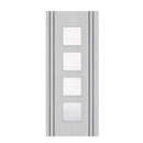 Deanta Flush Light Grey Ash Vertical Inlay FD30 Option 09 Wired Glaze Certifire CF5740 FSC