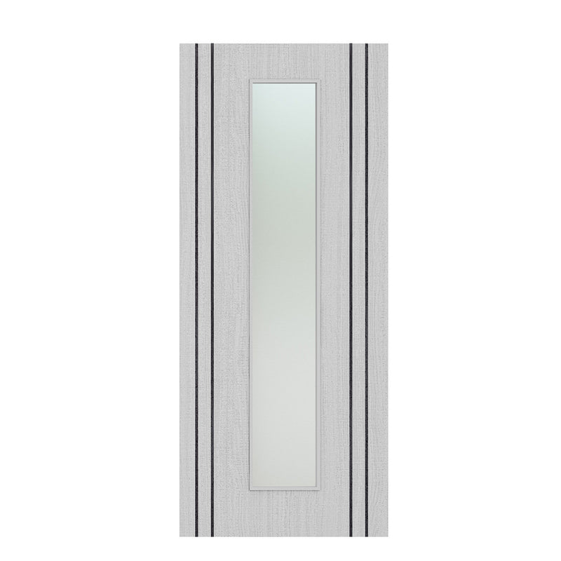 Deanta Flush Light Grey Ash Vertical Inlay FD30 Option 10 30M Satin Glaze Certifire CF5740 FSC