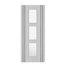 Deanta Flush Light Grey Ash Vertical Inlay FD30 Option 11 Wired Glaze Certifire CF5740 FSC