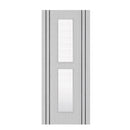 Deanta Flush Light Grey Ash Vertical Inlay FD30 Option 12 Wired Glaze Certifire CF5740 FSC