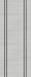 Internal door Deanta Flush Light Grey Ash - Vertical Inlay Pre-Finished FD30 PAS24 Fire Door Set