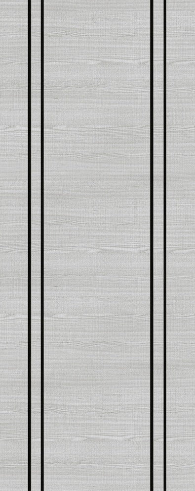 Deanta Flush Prefinished Light Grey Ash Vertical Inlay FD30 FSC