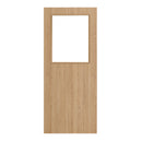 Deanta Flush Prefinished Oak FD30 Option 01 30M Clear Glaze Certifire CF5740 FSC