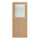 Deanta Flush Prefinished Oak FD30 Option 01 30M Satin Glaze Certifire CF5740 FSC