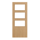 Deanta Flush Prefinished Oak FD30 Option 03 30M Clear Glaze Certifire CF5740 FSC