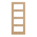 Deanta Flush Prefinished Oak FD30 Option 04 30M Clear Glaze Certifire CF5740 FSC