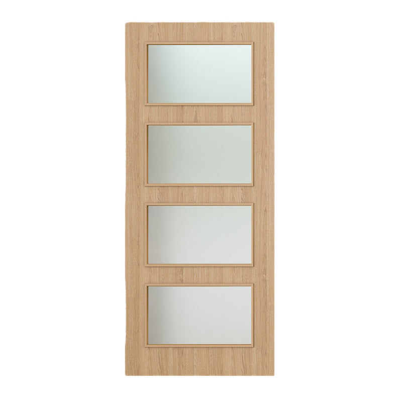 Deanta Flush Prefinished Oak FD30 Option 04 30M Satin Glaze Certifire CF5740 FSC