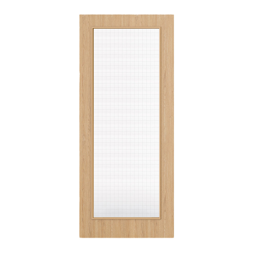 Deanta Flush Prefinished Oak FD30 Option 05 Wired Glaze Certifire CF5740 FSC
