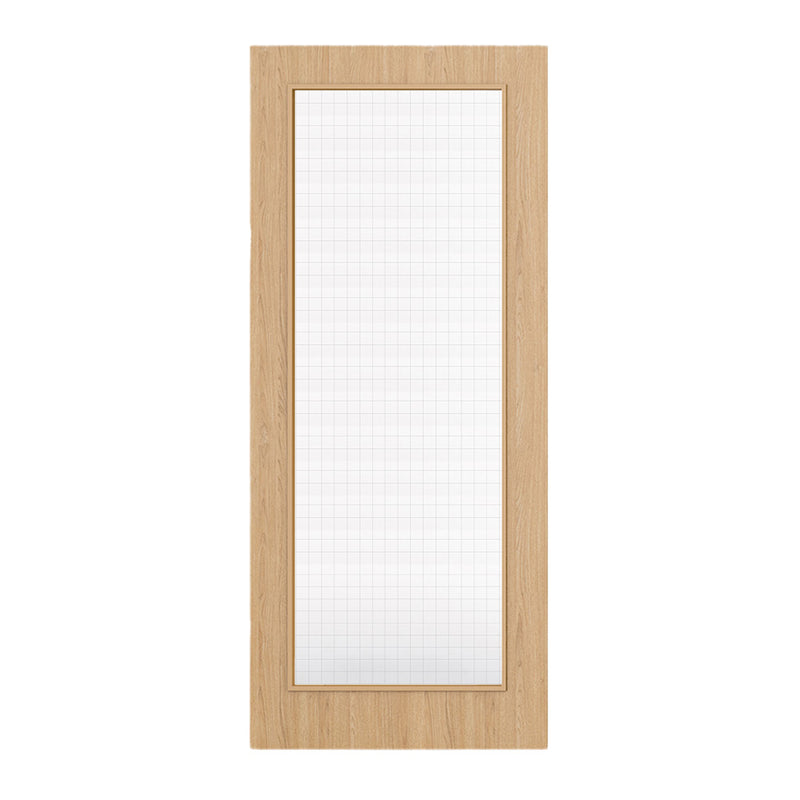 Deanta Flush Prefinished Oak FD30 Option 05 Wired Glaze Certifire CF5740 FSC