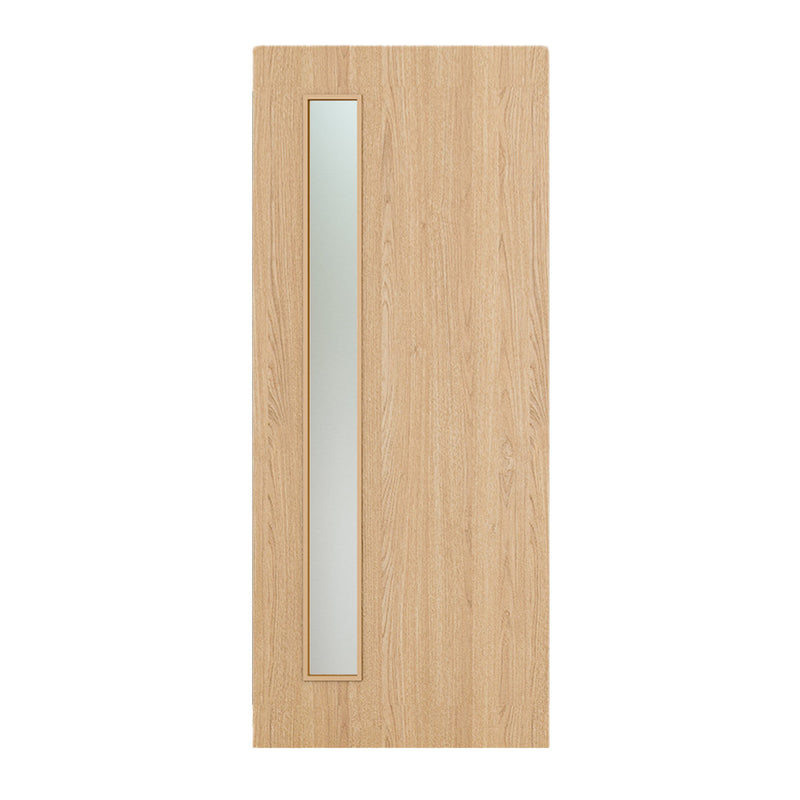 Deanta Flush Prefinished Oak FD30 Option 06 30M Satin Glaze Certifire CF5740 FSC