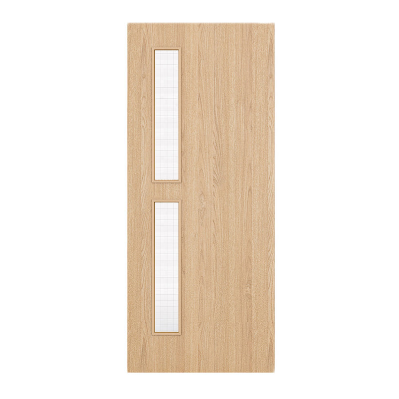 Deanta Flush Prefinished Oak FD30 Option 07 Wired Glaze Certifire CF5740 FSC