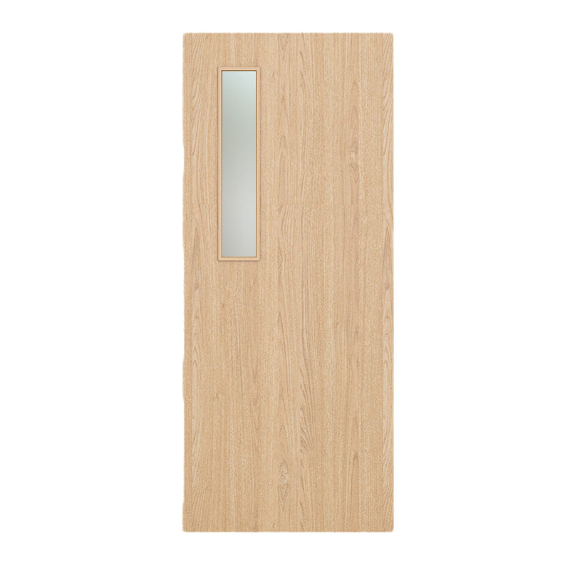 Deanta Flush Prefinished Oak FD30 Option 08 30M Satin Glaze Certifire CF5740 FSC