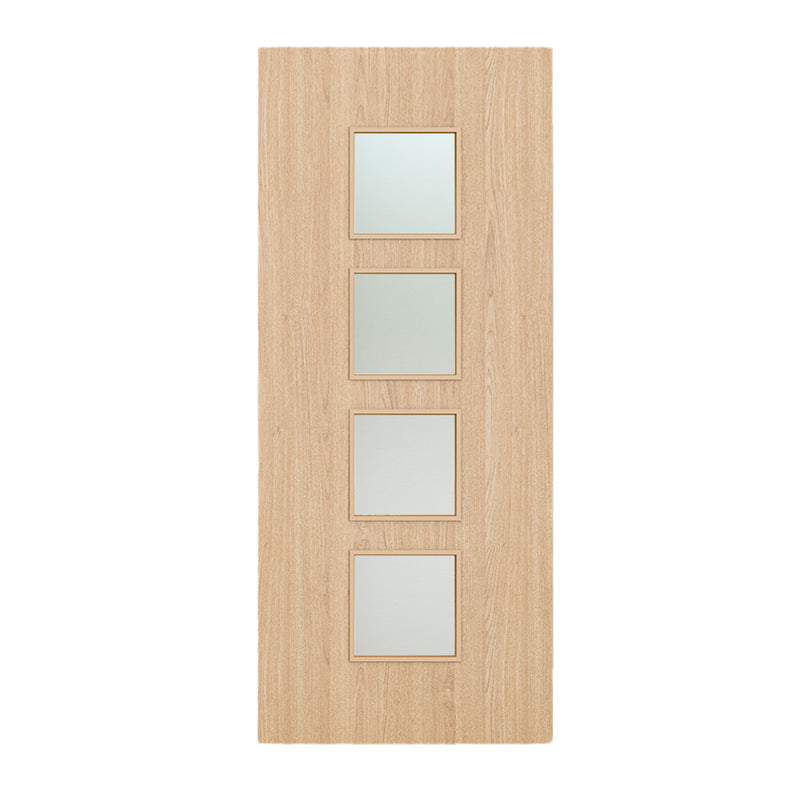Deanta Flush Prefinished Oak FD30 Option 09 30M Satin Glaze Certifire CF5740 FSC
