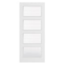 Deanta Flush White Primed FD30 Option 04 Wired Glaze Certifire CF5740