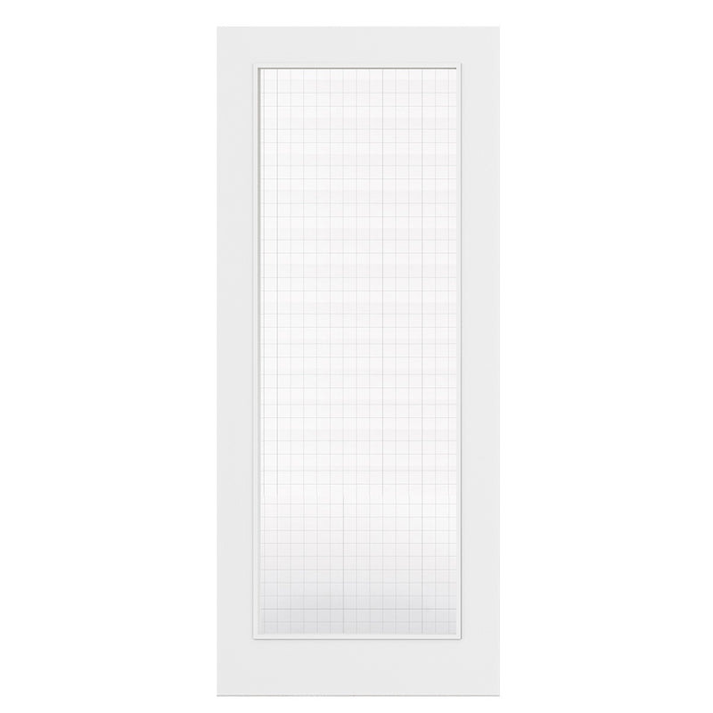 Deanta Flush White Primed FD30 Option 05 Wired Glaze Certifire CF5740