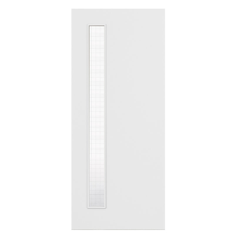 Deanta Flush White Primed FD30 Option 06 Wired Glaze Certifire CF5740
