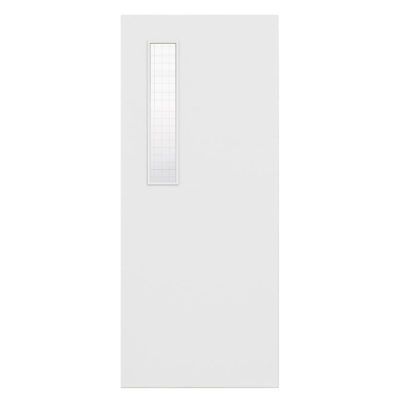 Deanta Flush White Primed FD30 Option 08 Wired Glaze Certifire CF5740