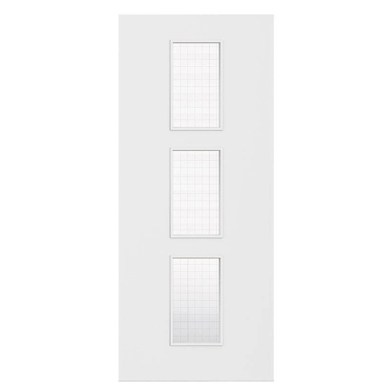 Deanta Flush White Primed FD30 Option 11 Wired Glaze Certifire CF5740
