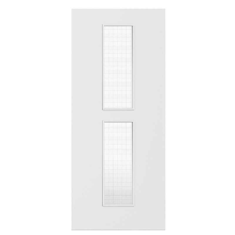 Deanta Flush White Primed FD30 Option 12 Wired Glaze Certifire CF5740