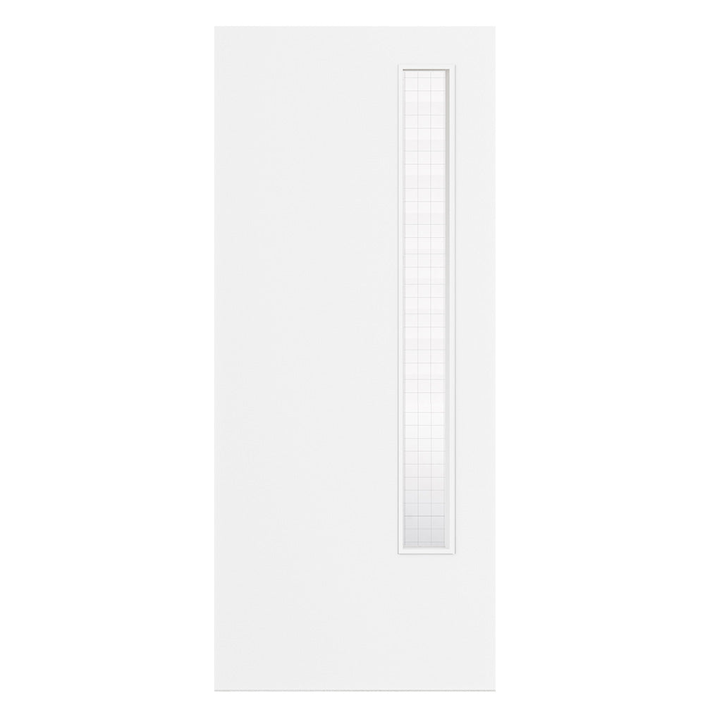 Deanta Flush White Primed FD30 Option 13 Wired Glaze Certifire CF5740