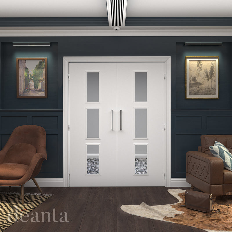 Deanta Flush White Primed FD60 18 Lipping