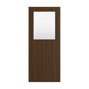 Deanta Flush Prefinished Walnut FD30 Option 01 Wired Glaze Certifire CF5740 FSC