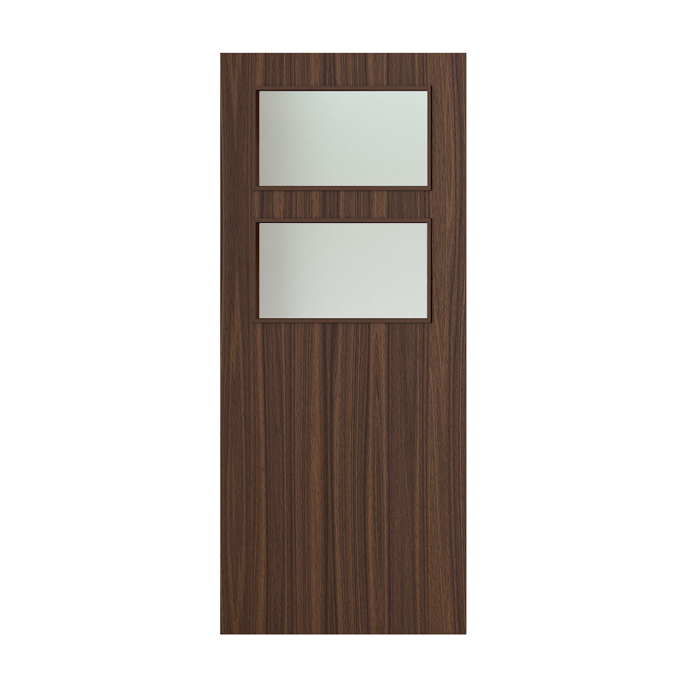 Deanta Flush Prefinished Walnut FD30 Option 02 30M Satin Glaze Certifire CF5740 FSC