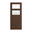 Deanta Flush Prefinished Walnut FD30 Option 02 Wired Glaze Certifire CF5740 FSC