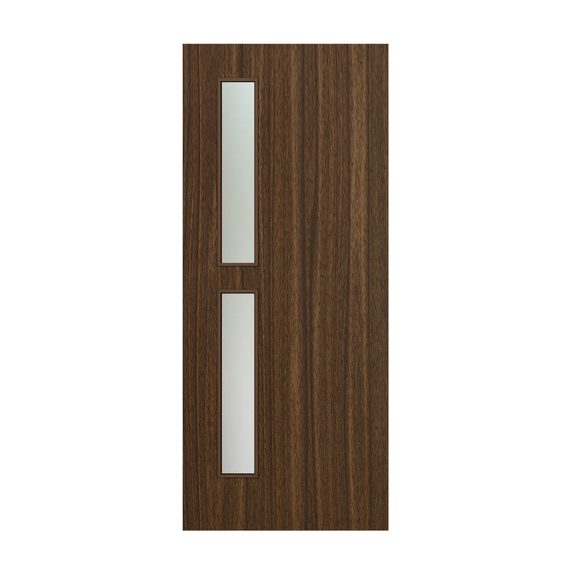 Deanta Flush Prefinished Walnut FD30 Option 07 30M Satin Glaze Certifire CF5740 FSC