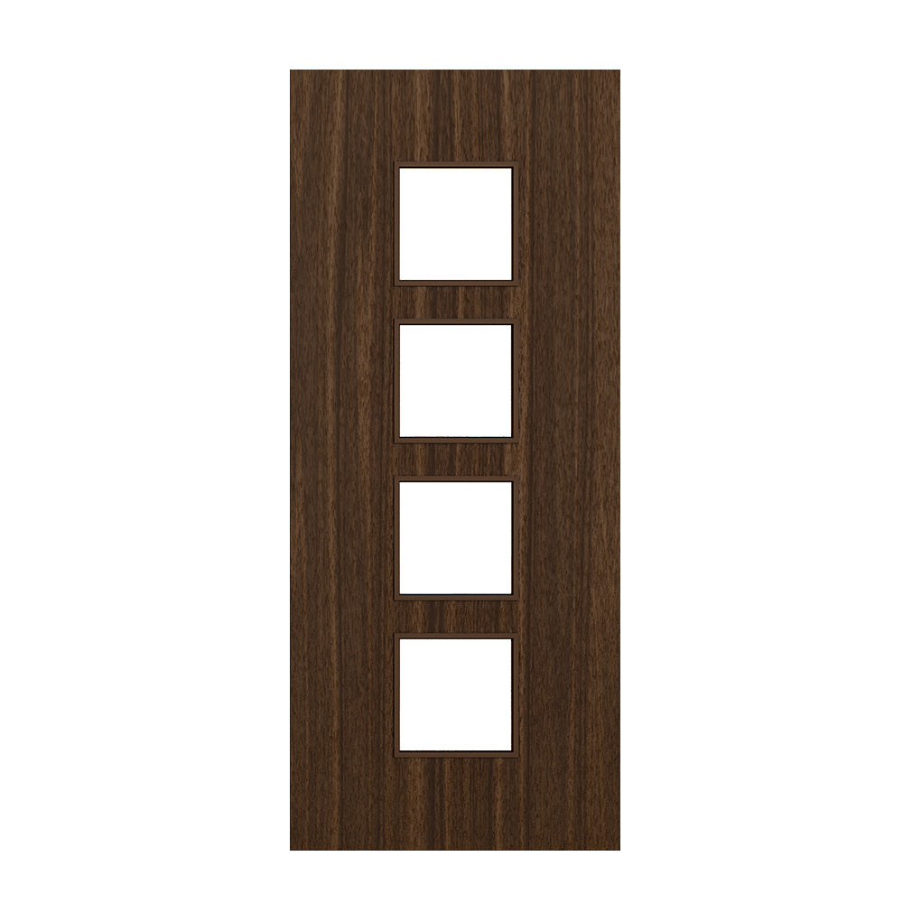 Deanta Flush Prefinished Walnut FD30 Option 09 30M Clear Glaze Certifire CF5740 FSC