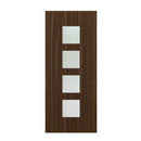 Deanta Flush Prefinished Walnut Option 09 Satin Glaze FSC