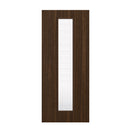Deanta Flush Prefinished Walnut FD30 Option 10 Wired Glaze Certifire CF5740 FSC