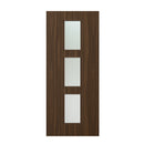 Deanta Flush Prefinished Walnut Option 11 Satin Glaze FSC