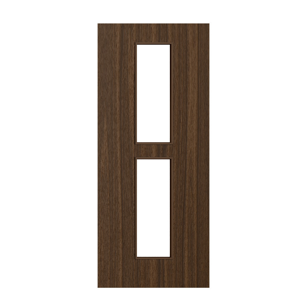 Deanta Flush Prefinished Walnut FD30 Option 12 30M Clear Glaze Certifire CF5740 FSC