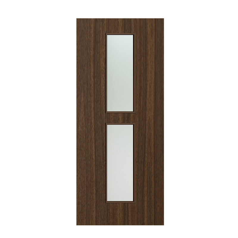 Deanta Flush Prefinished Walnut Option 12 Satin Glaze FSC