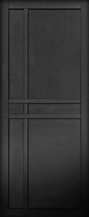 Artis Helsinki Industrial Solid 6P Black Primed Internal door