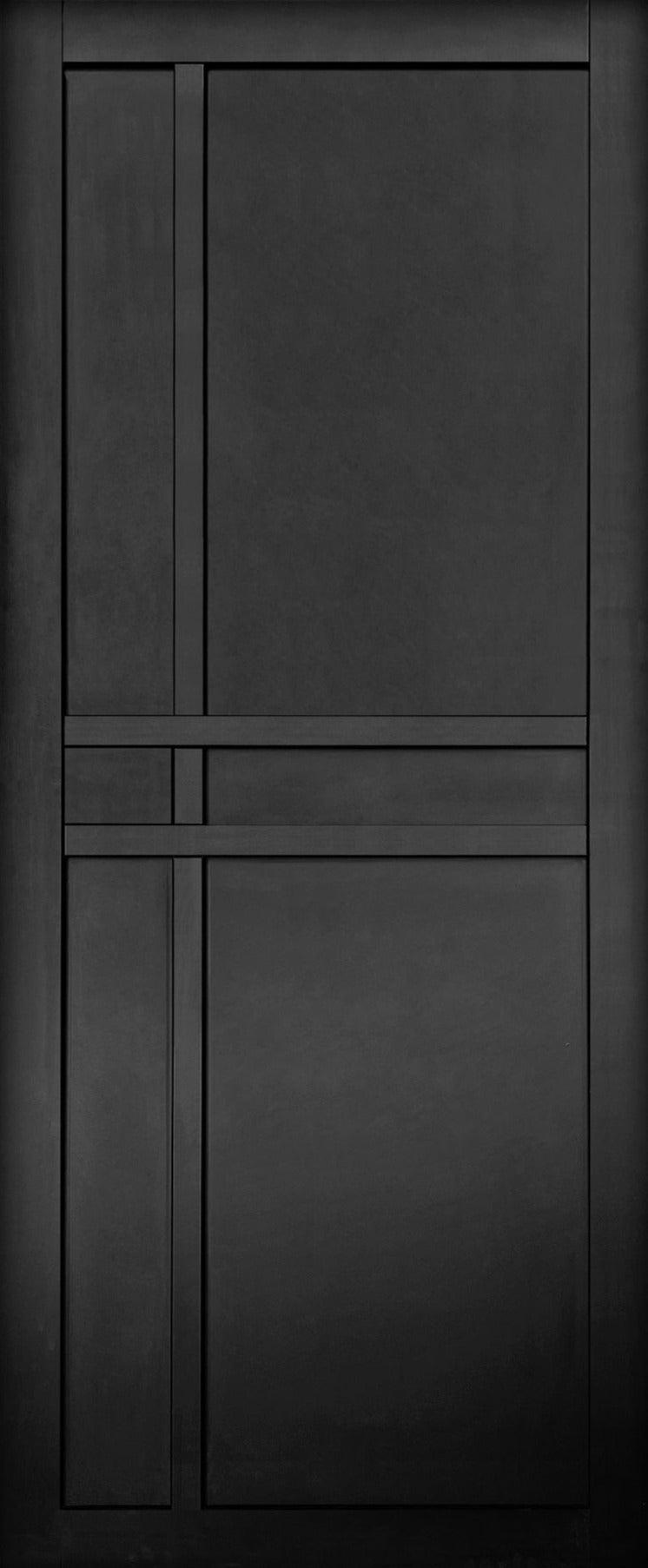 Artis Helsinki Industrial Solid 6P Black Primed Door