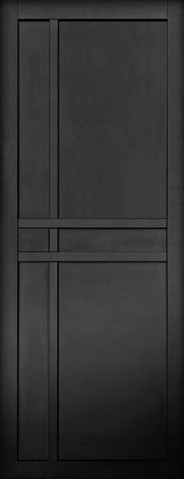 Black Industrial 6 Panel Internal Door - Artis Helsinki (Solid, Black Primed)