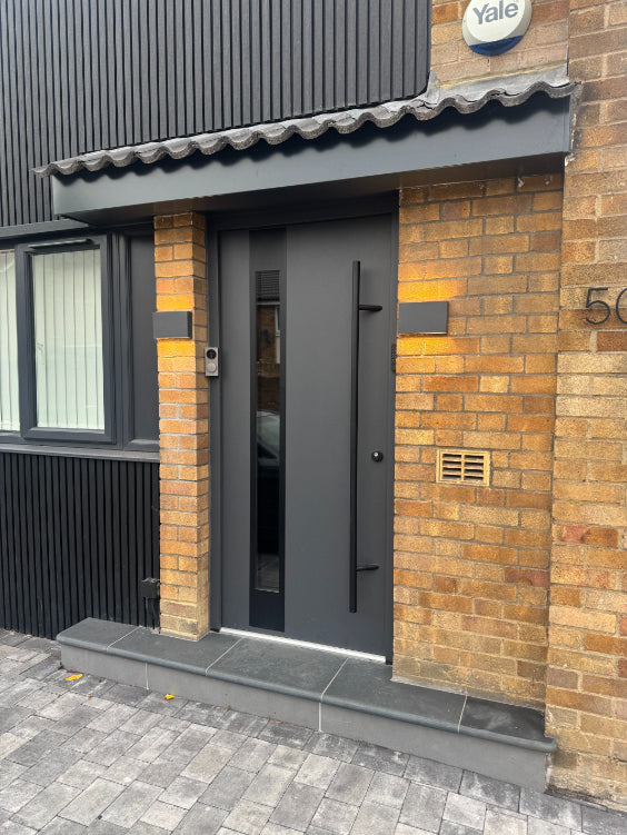 Turenwerke ALU-STEEL DS68 Design 24 Steel Door - Anthracite or White - Blackline