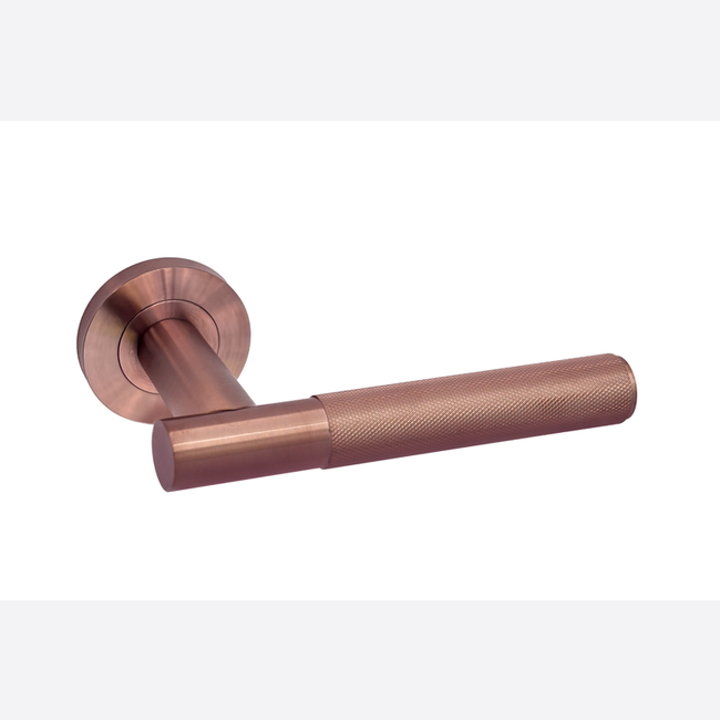 LPD Lugano Satin Copper Privacy Hardware Pack