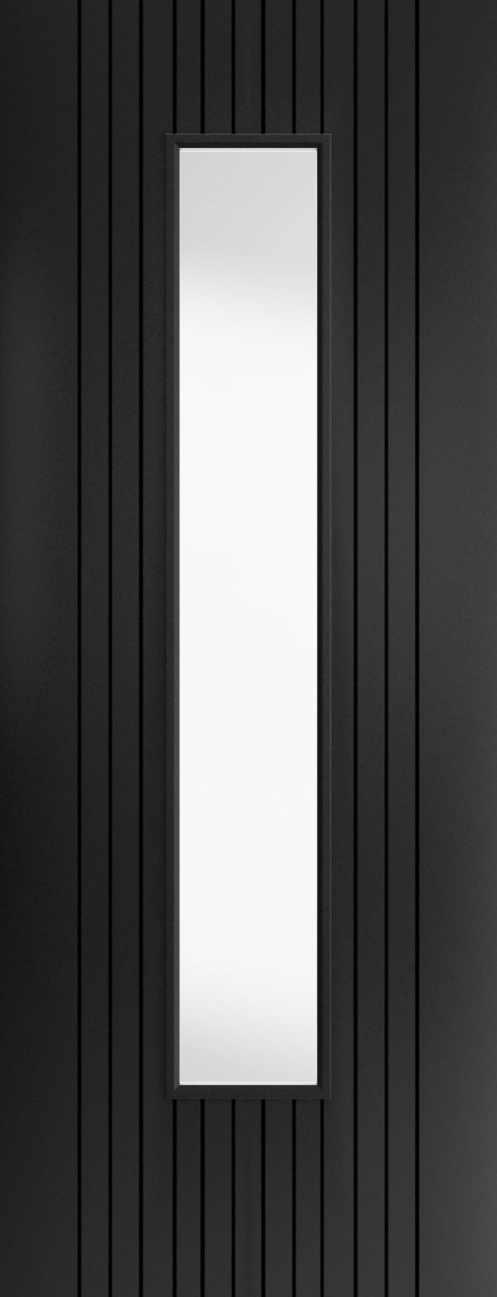 JB Kind Aria Black Glazed Internal Door