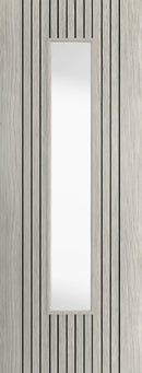 JB Kind Aria Grey Glazed Internal Door