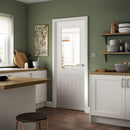 JB Kind Thames White Internal Glazed Door