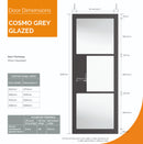 JB Kind Cosmo Grey Clear Glazed