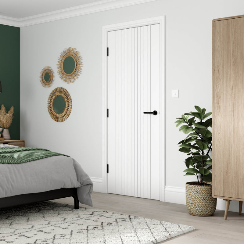 JB Kind Aria White Internal Fire Door