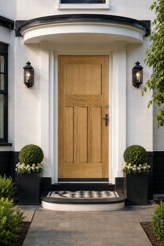 Joinery External Solid Oak 1930s Style