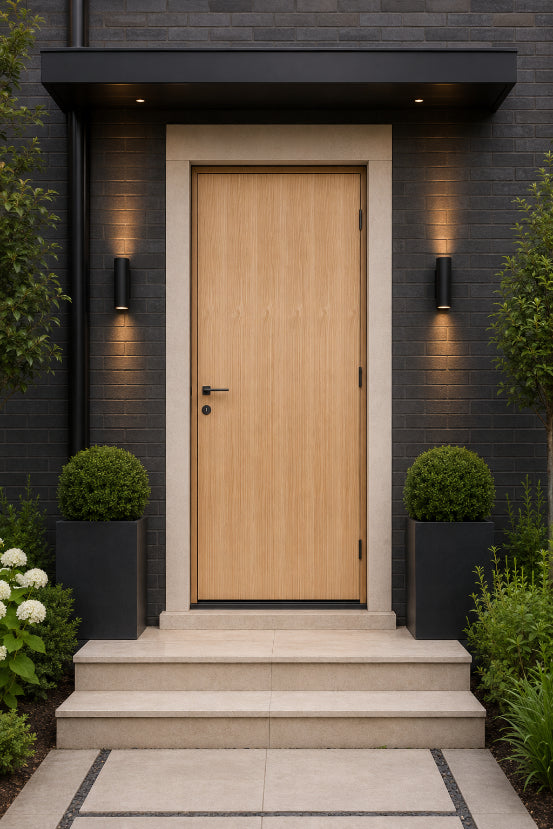 Joinery External Solid Oak Flush Door